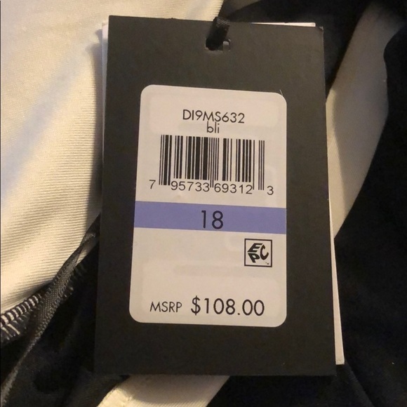 Dkny Colorblocked Halter One Piece Swimsuit - Picture 3 of 4